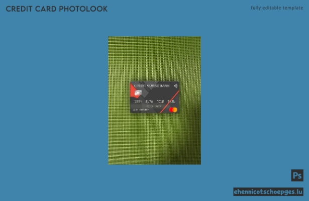 USA Credit Suisse Bank Mastercard Photolook Beispielvorschau